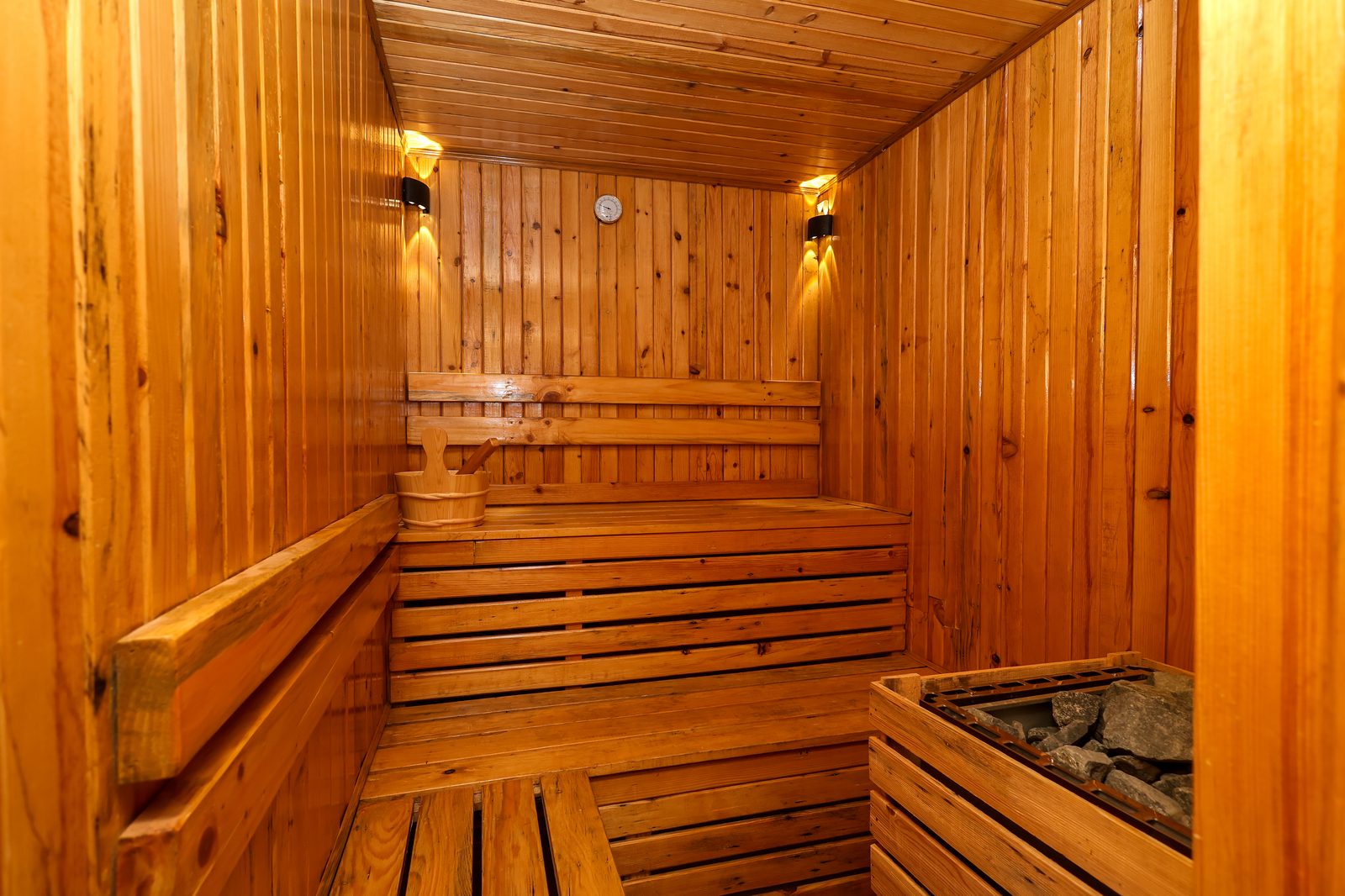Herbal steam bath facility at Healing Hands Nepal